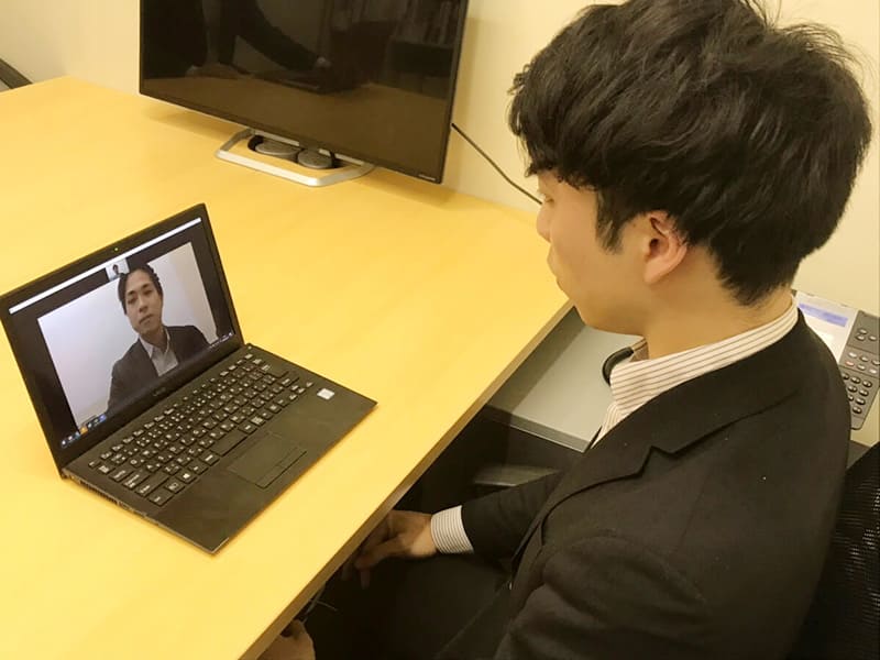 オンライン面接の特別練習