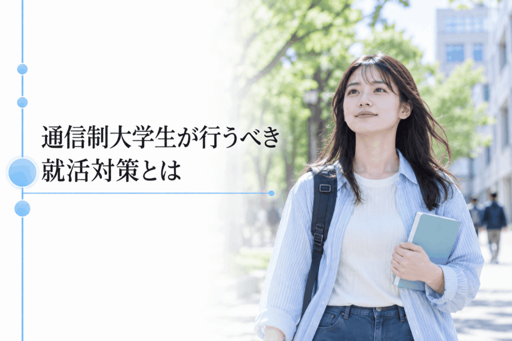 通信制大学が行うべき就活対策とは