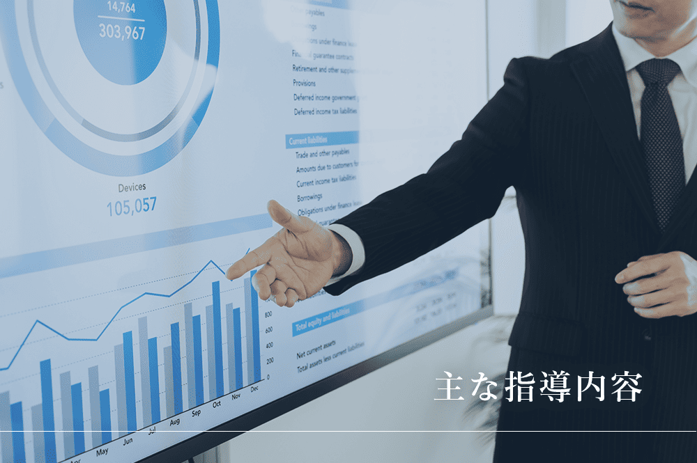 主な指導内容